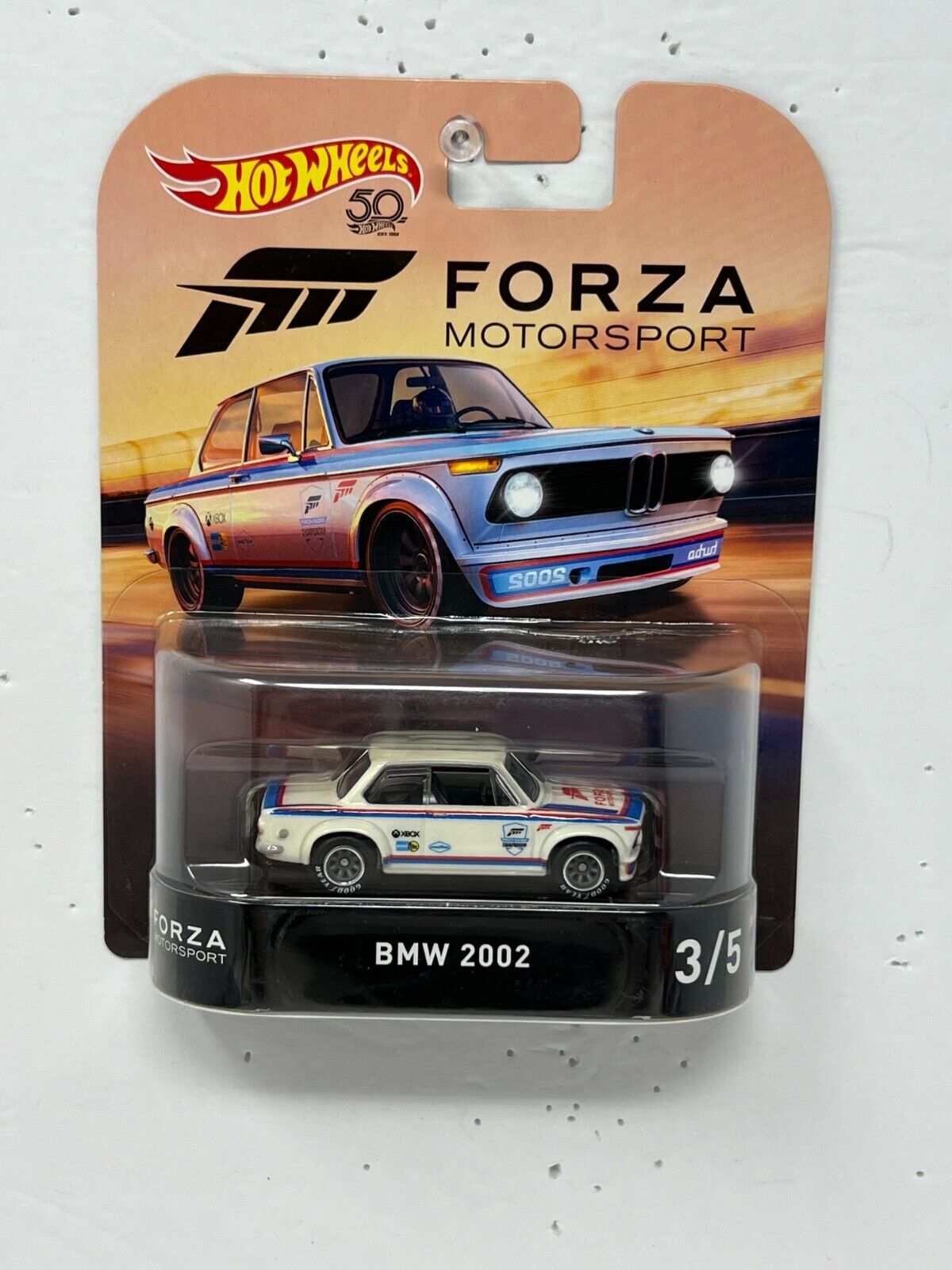 Hot Wheels Retro Entertainment Forza Motorsport BMW 2002 1:64 Diecast