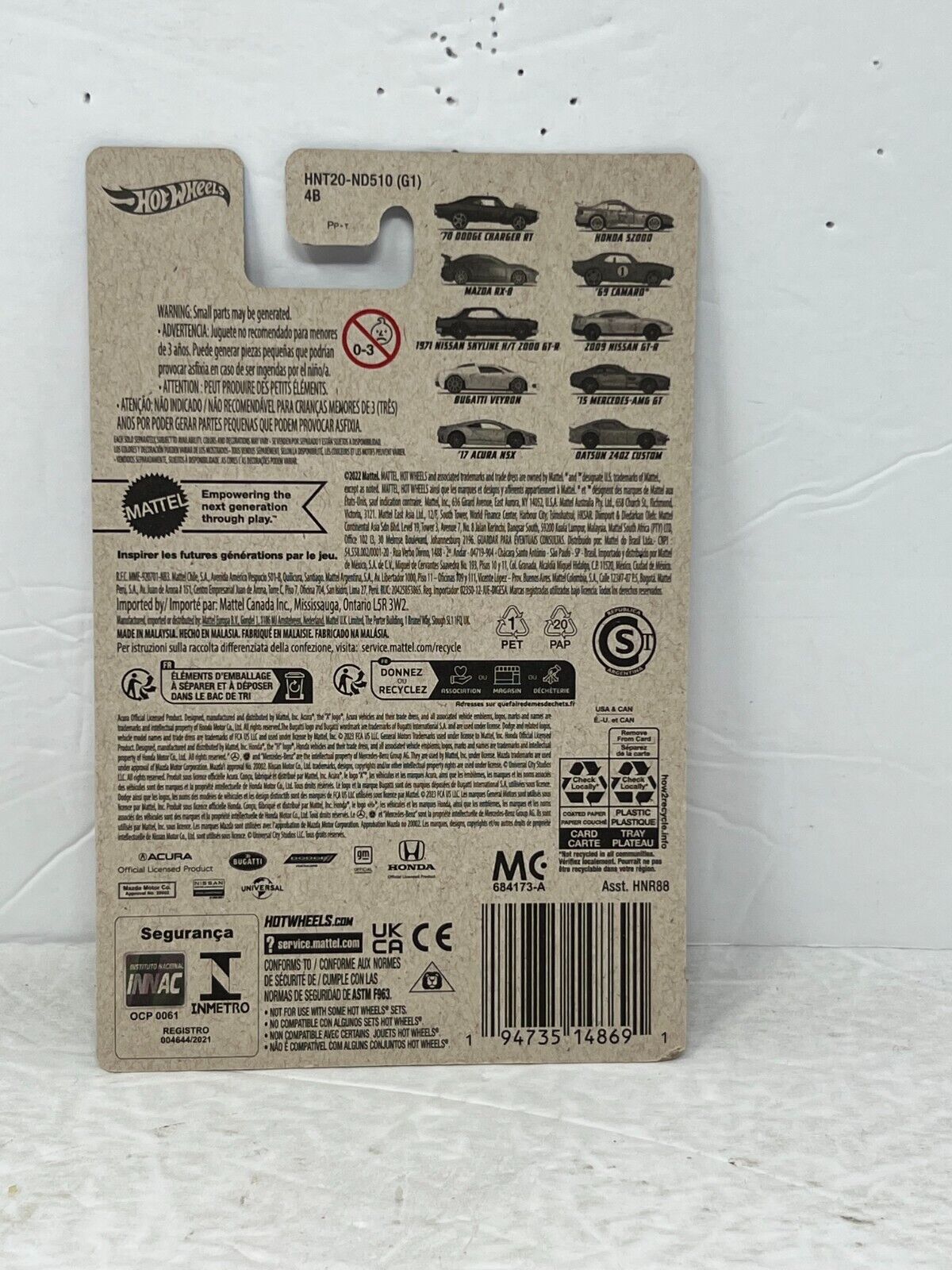 Hot Wheels Fast & Furious Datsun 240Z Custom Fast X JDM 1:64 Diecast