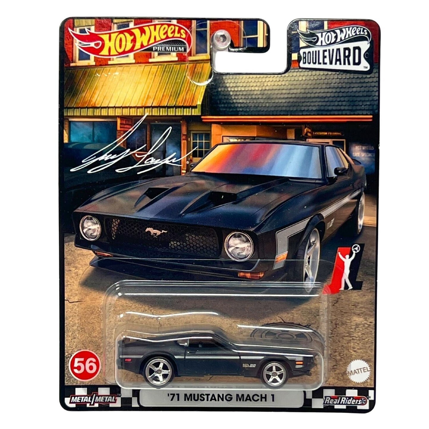 Hot Wheels Premium Boulevard '71 Mustang Mach 1 1:64 Diecast