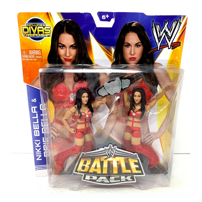 WWE Nikki Bella & Brie Bella Battle Pack Series 26 Wrestling Action Figure