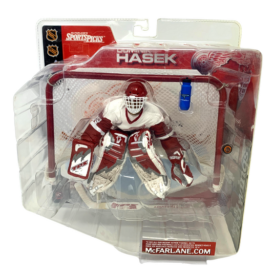 Mcfarlane NHL Dominik Hasek Detroit Red Wings White Jersey Series 2 Figure