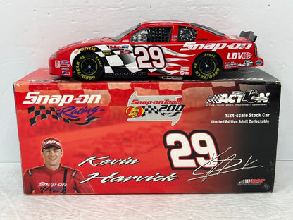 Action Nascar #29 Kevin Harvick Snap-On 2002 Chevy Monte Carlo 1:24 Diecast