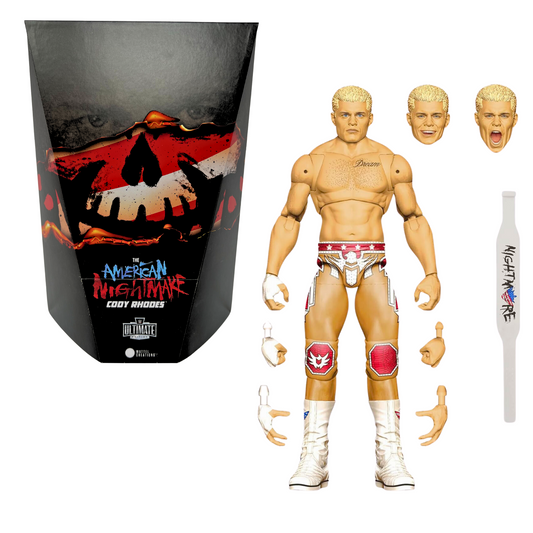 WWE Cody Rhodes Ultimate Edition American Nightmare Mattel Action Figure Mattel Toys
