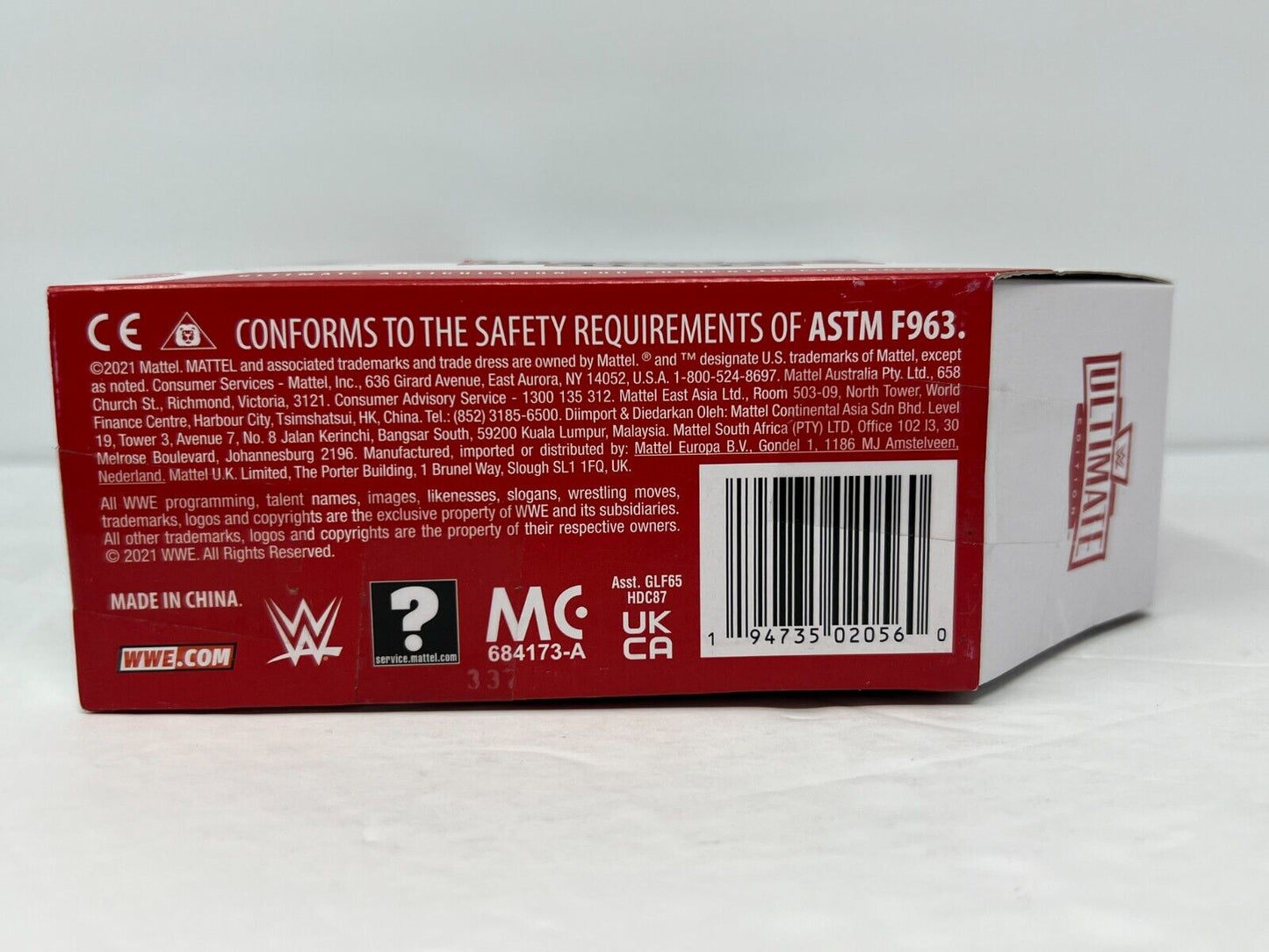 WWE Undertaker Ultimate Edition Series 11 Action Figure Entrance Attire Mattel Toys