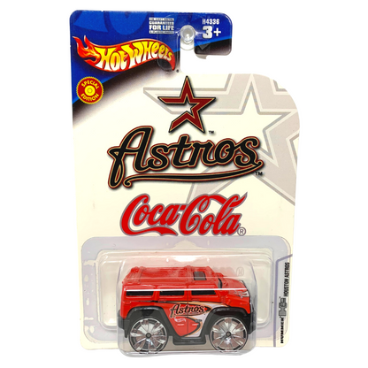 Hot Wheels Coca-Cola Houston Astros Hummer H2 1:64 Diecast
