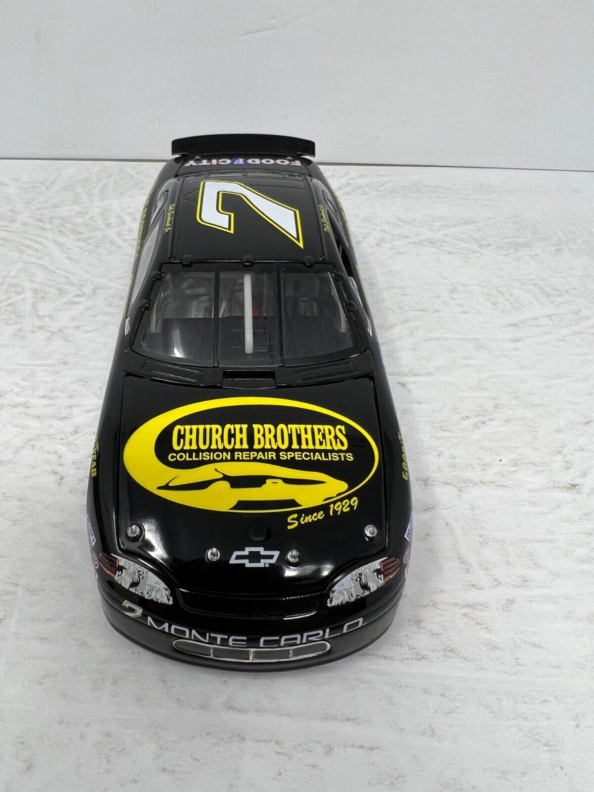 Action Nascar #7 Dale Earnhardt Jr Church Brothers 1997 Monte Carlo 1:24 Diecast