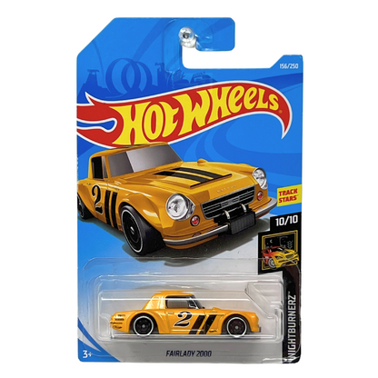 Hot Wheels Nightburnerz Fairlady 2000 JDM 1:64 Diecast Yellow