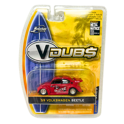 Jada V Dubs '59 Volkswagen Beetle 1:64 Diecast