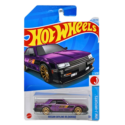 Hot Wheels HW J-Imports Nissan Skyline RS (KDR30) JDM 1:64 Diecast