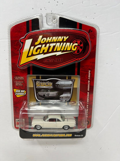 Johnny Lightning Gold Collection '63 Chevy Corvair Monza Coupe 1:64 Diecast