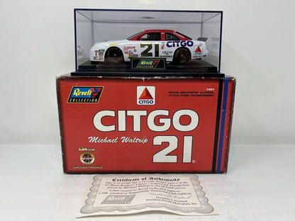 Revell Nascar #21 Michael Waltrip Citgo Wood Brothers 1997 Ford 1:64 Diecast