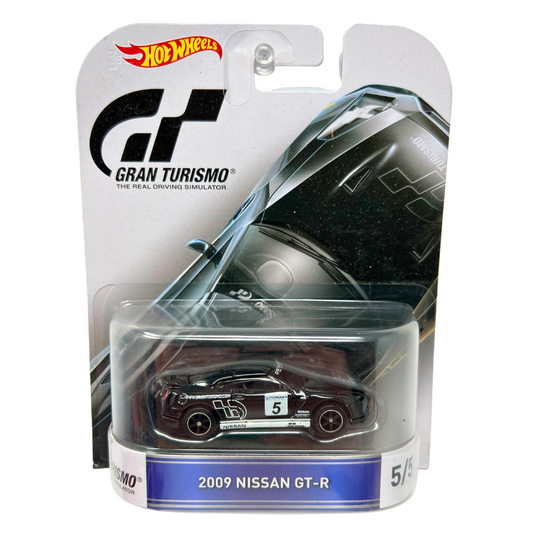 Hot Wheels Retro Entertainment Gran Turismo 2009 Nissan GT-R 1:64 Diecast