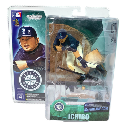 McFarlane MLB Series 4 Ichiro Suzuki Seattle Mariners Figurine