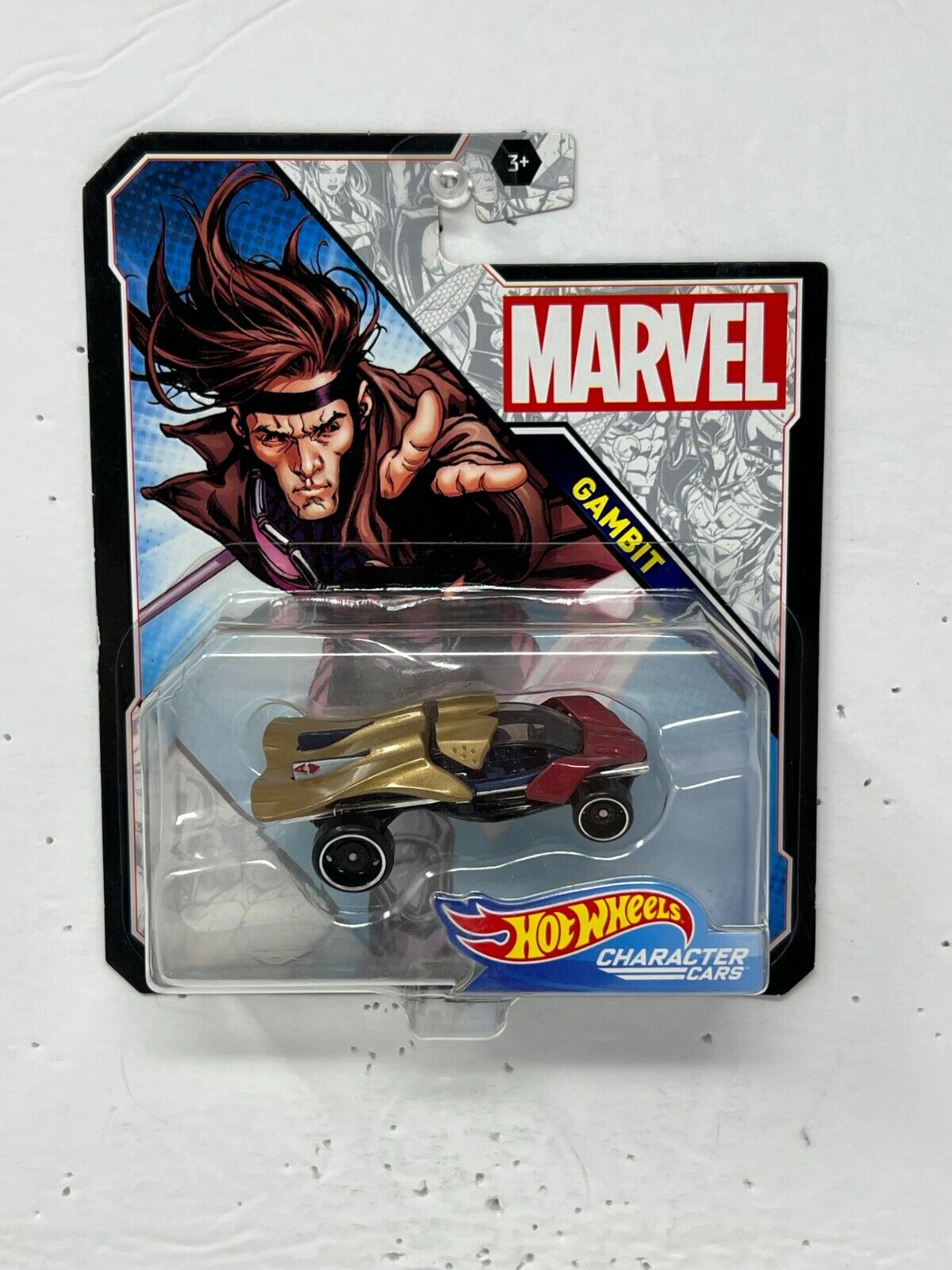 Hot Wheels Characters Cars Marvel X-Men Gambit 1:64 Diecast