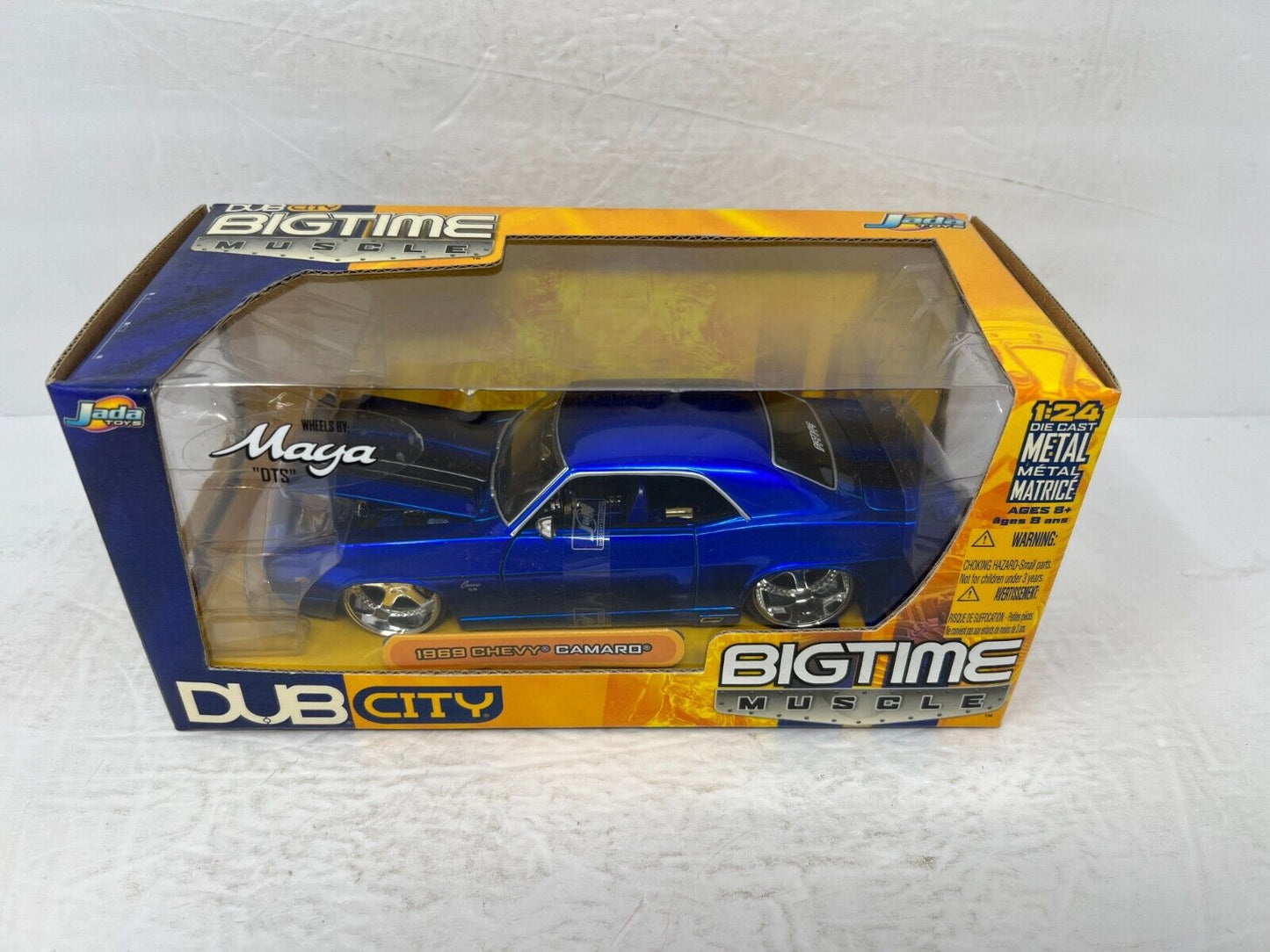 Jada Dub City Bigtime Muscle 1969 Chevy Camaro 1:24 Diecast