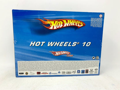 Hot Wheels Assorted 10-Pack Vehicles 1:64 Diecast Combo Set