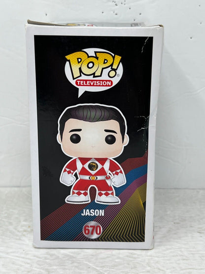 Funko Pop! Television Power Rangers #670 Jason Red Ranger Vinyl Figure Vaulted