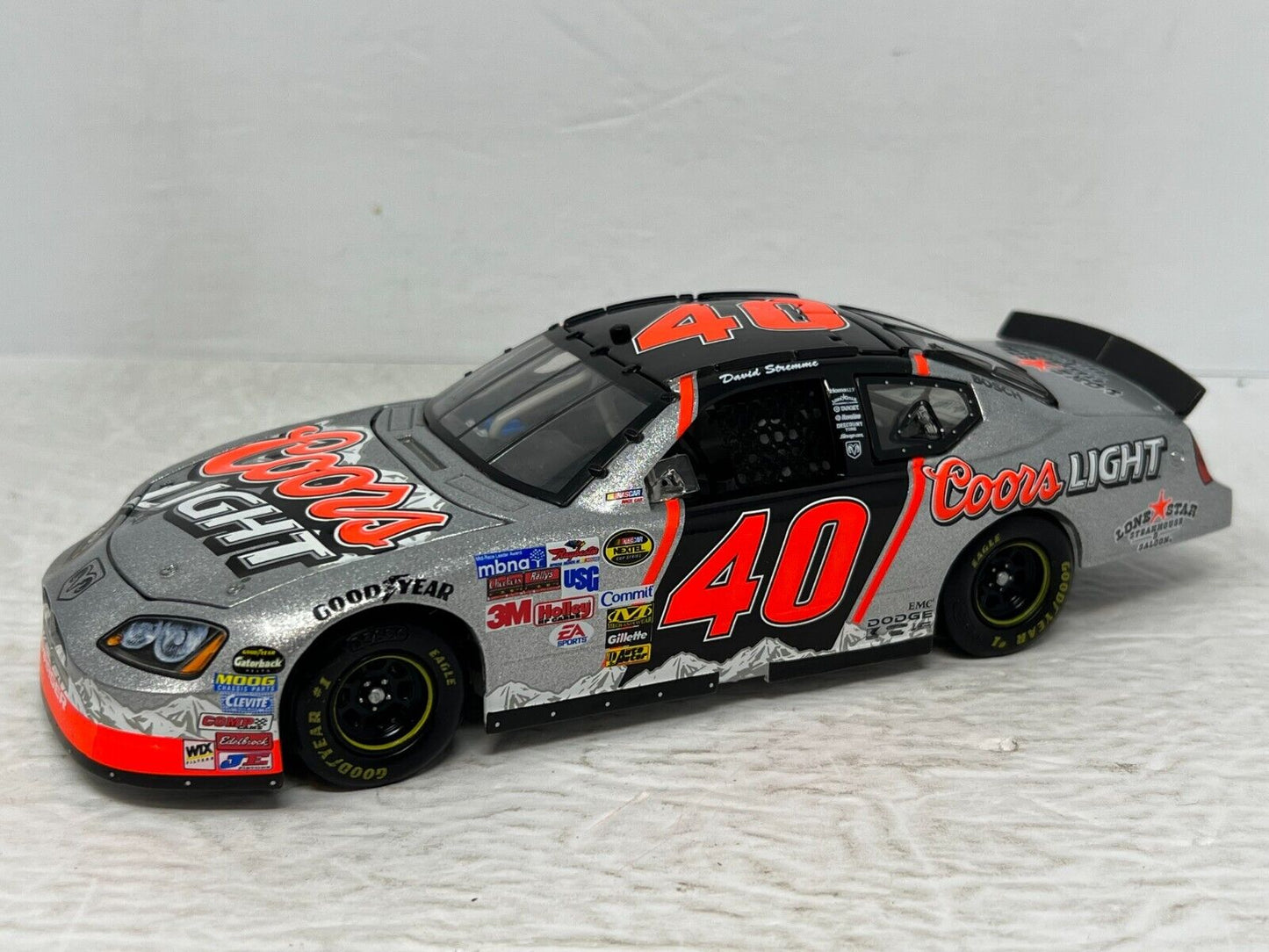 Action Nascar #40 David Stremme Coors Light 2006 Charger 1:24 Diecast