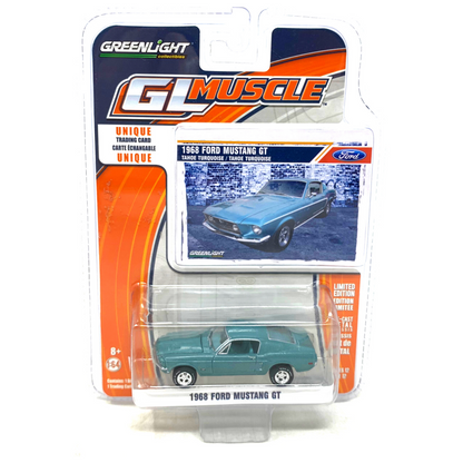 Greenlight GL Muscle 1968 Ford Mustang GT Limited Edition 1:64 Diecast