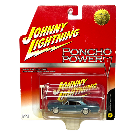 Johnny Lightning Poncho Power 1965 Pontiac GTO 1:64 Diecast