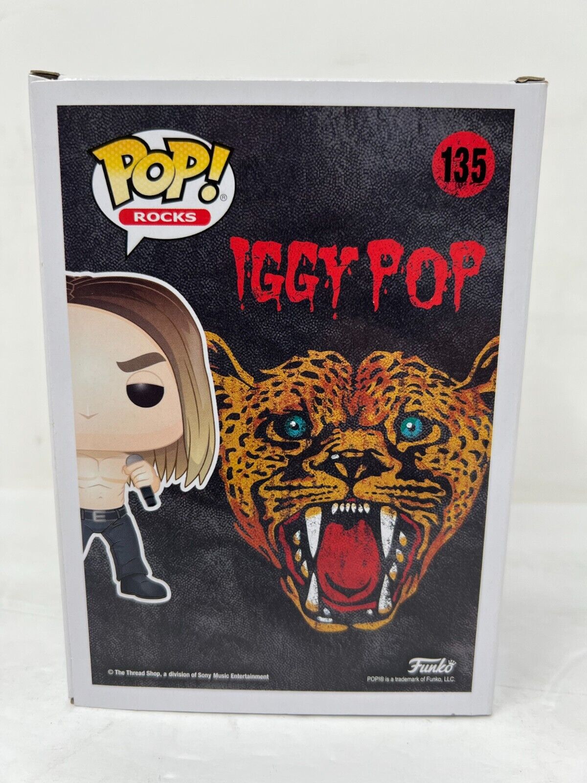 Funko Pop! Rocks #135 Iggy Pop Vinyl Figure