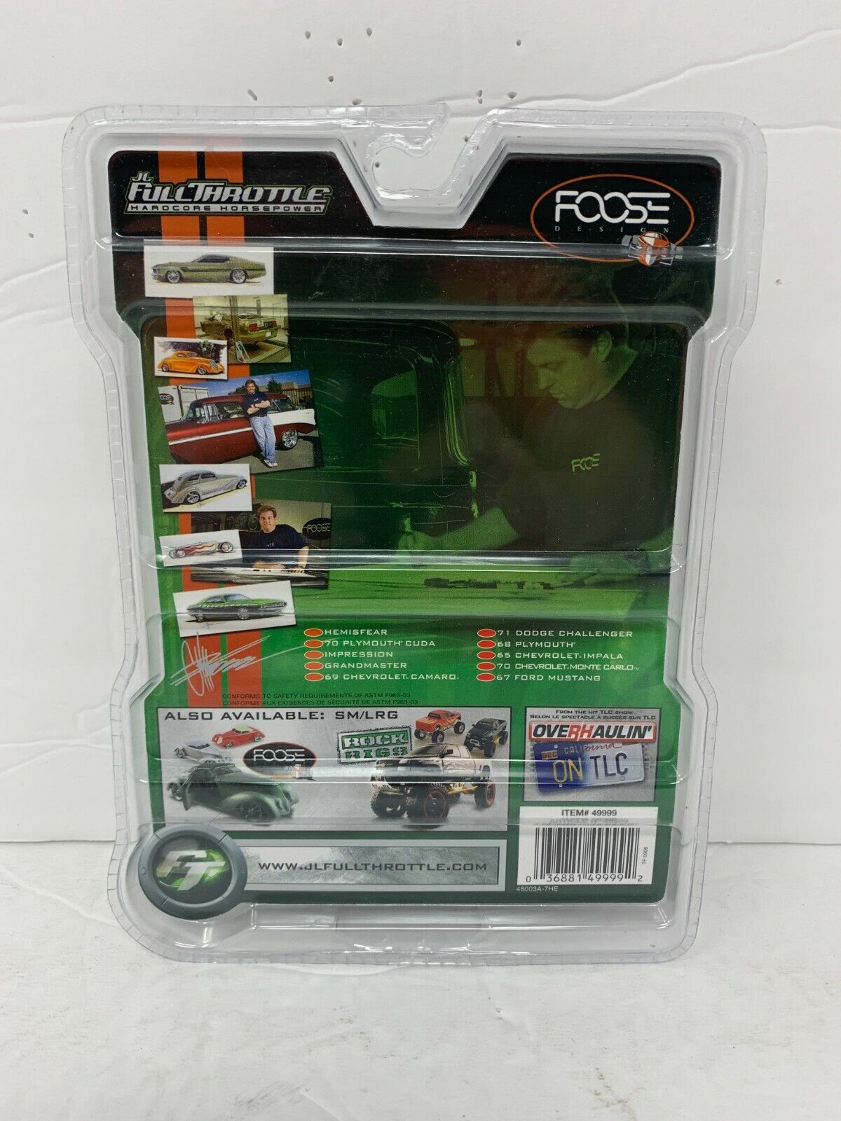 JL Full Throttle Foose Design Series Grandmaster 1:64 Diecast