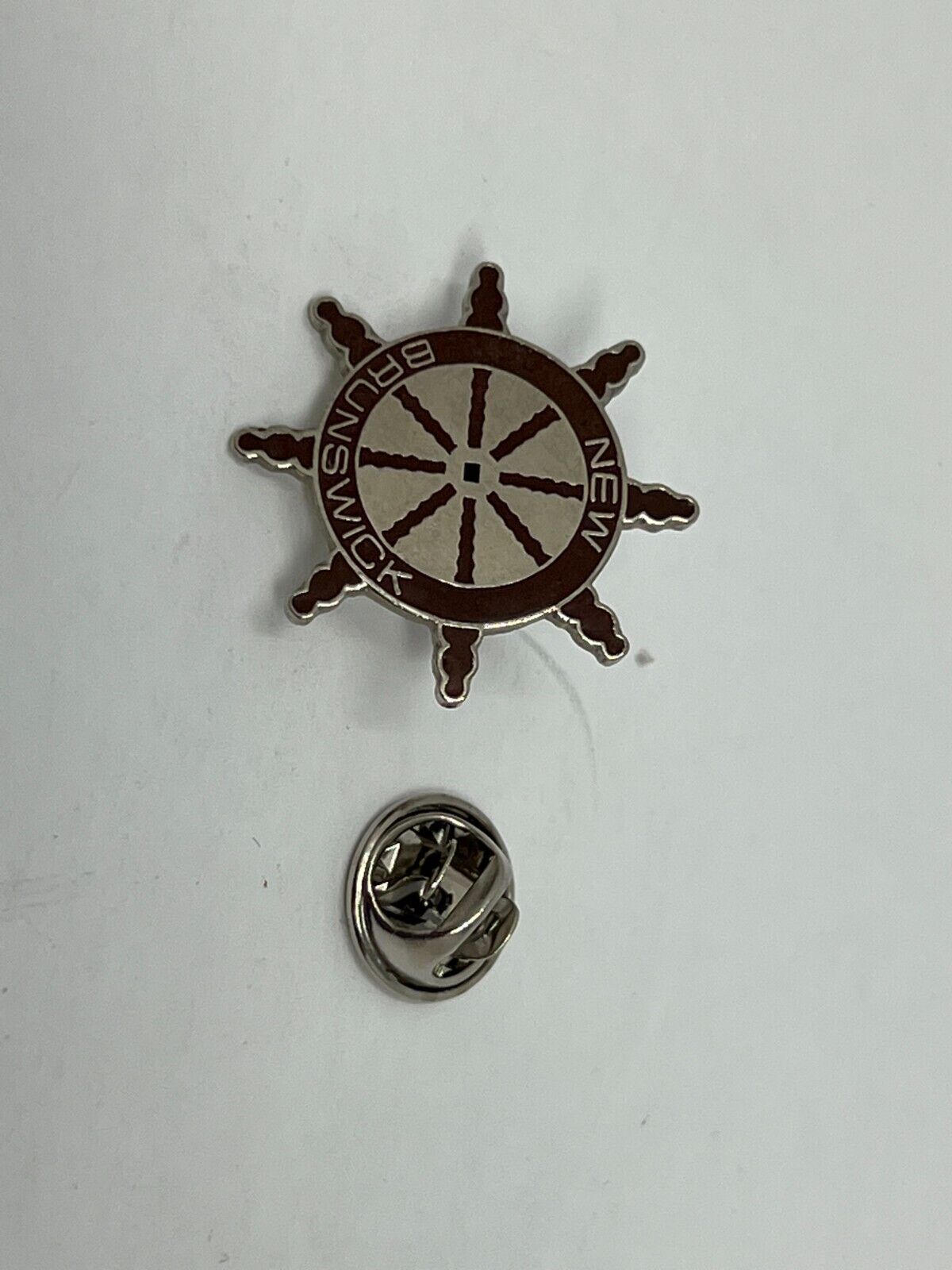 New Brunswick Ship Wheel Souvenir Cities & States Lapel Pin P2