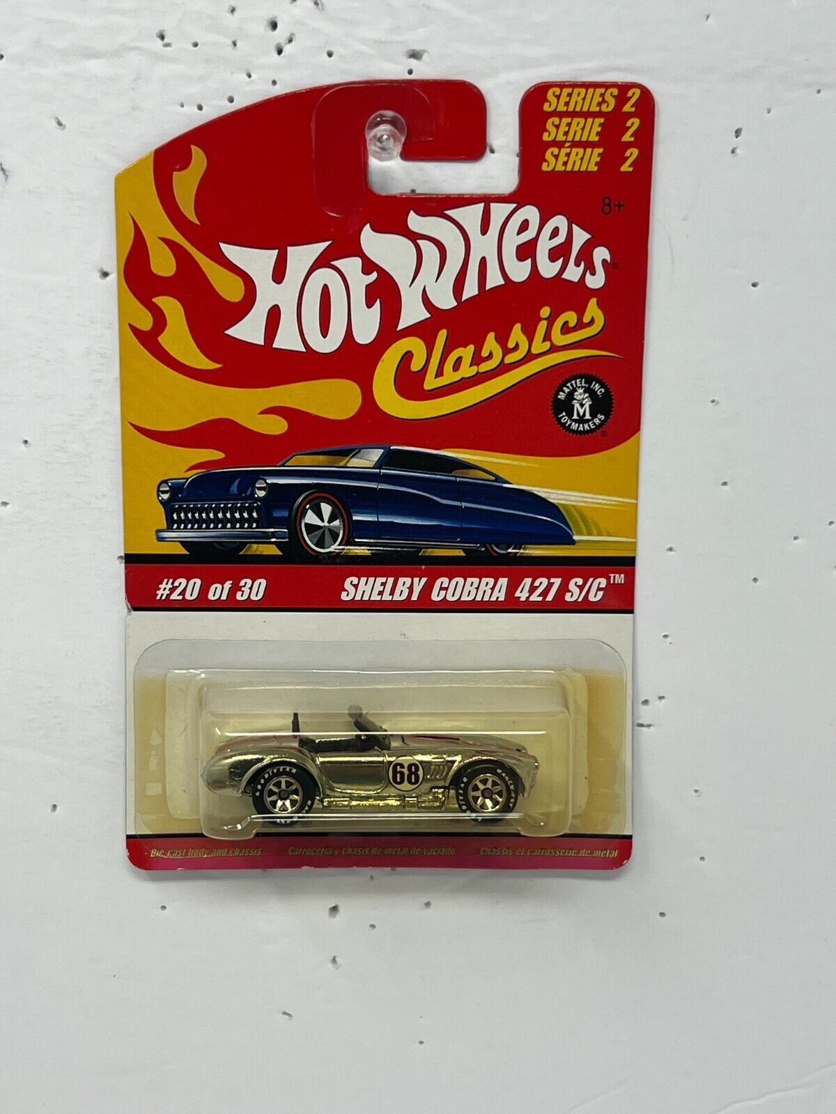 Hot Wheels Classics Series 2 Shelby Cobra 427 S/C Muscle Car 1:64 Diecast