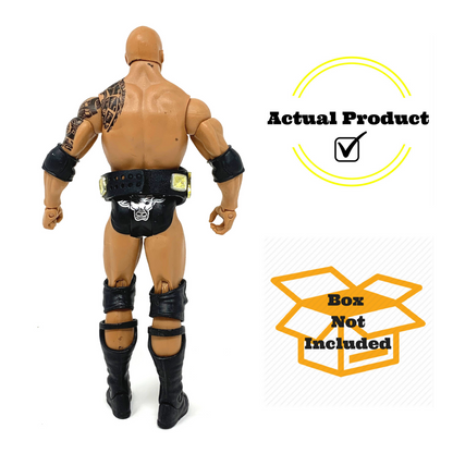 WWE The Rock Signature Series Basic Wrestling Action Figure with Spinner Belt