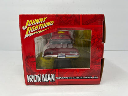 Johnny Lightning Marvel Iron Man 1970 Pontiac Firebird T/A 1:24 Diecast