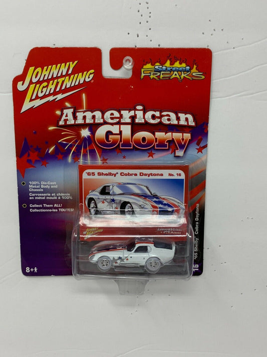 Johnny Lightning American Glory '65 Shelby Cobra White Lightning 1:64 Diecast