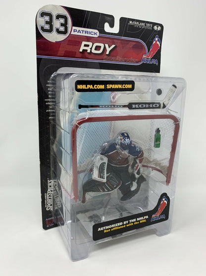 Mcfarlane NHL Patrick Roy Colorado Avalanche Series 1 NHLPA Logo Jersey Figure