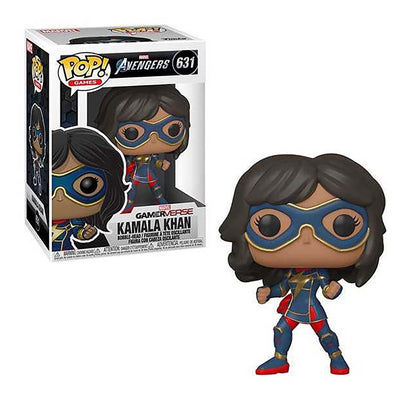 Funko Pop! Games Marvel Avengers Gamerverse #631 Kamala Khan Bobble-Head Vaulted