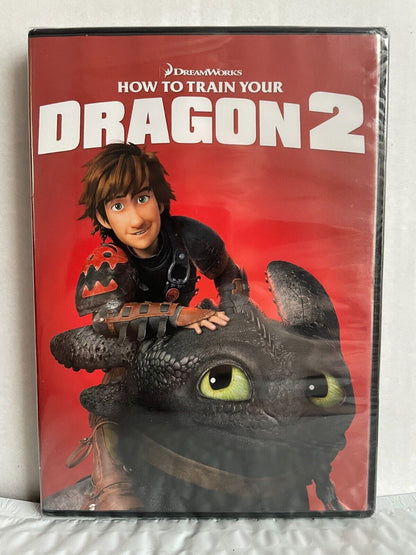 How to Train Your Dragon 2 (DVD, 2018) Dreamworks Kids Cartoon New and Sealed!!!