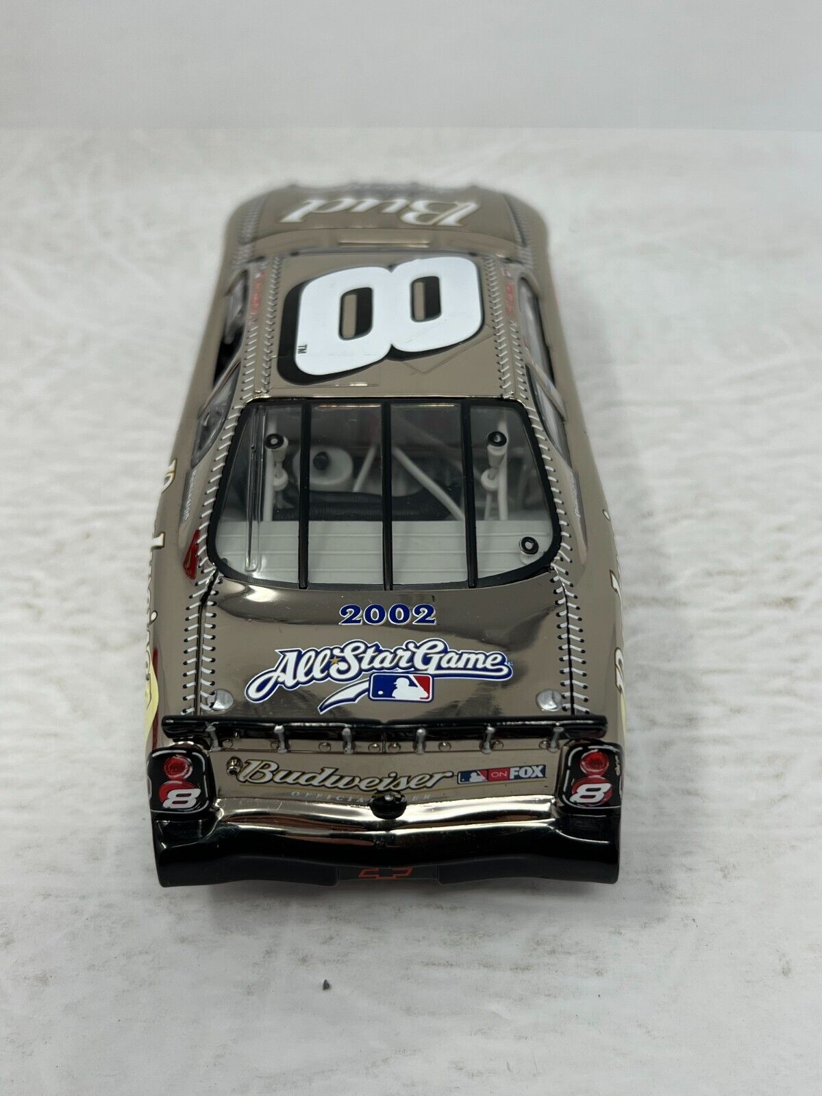 Action Nascar #8 Dale Earnhardt Jr. Bud MLB Dealers 18K White Gold 1:24 Diecast