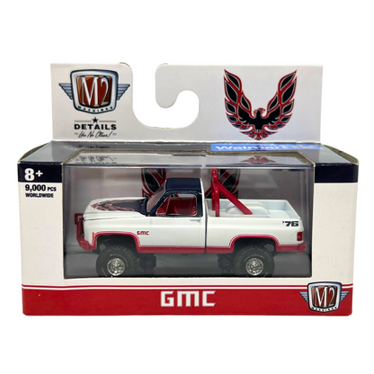 M2 Machines 1976 GMC Sierra Grande 15 4x4 WMTS16 1:64 Diecast