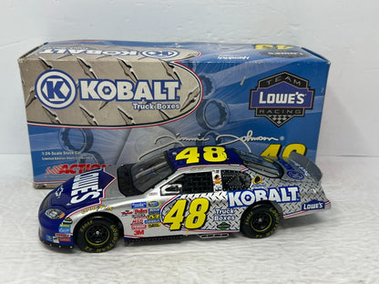 Action Nascar #48 Jimmie Johnson Lowe's Kobalt Truck Box 2005 Chevy 1:24 Diecast