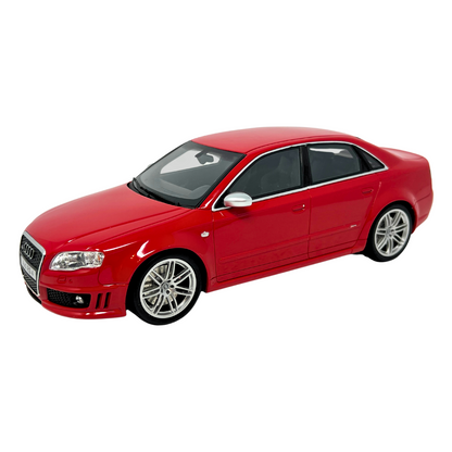 Otto Mobile Audi RS4 B7 Sedan Red 1:18 Resin Model