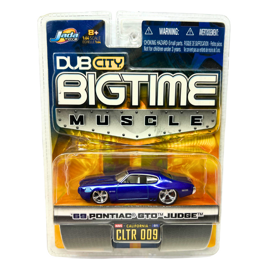 Jada Dub City Bigtime Muscle '69 Pontiac GTO Judge 1:64 Diecast