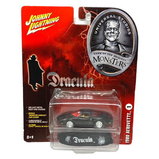 Johnny Lightning Monsters Dracula 1980 Aerovette 1:64 Diecast