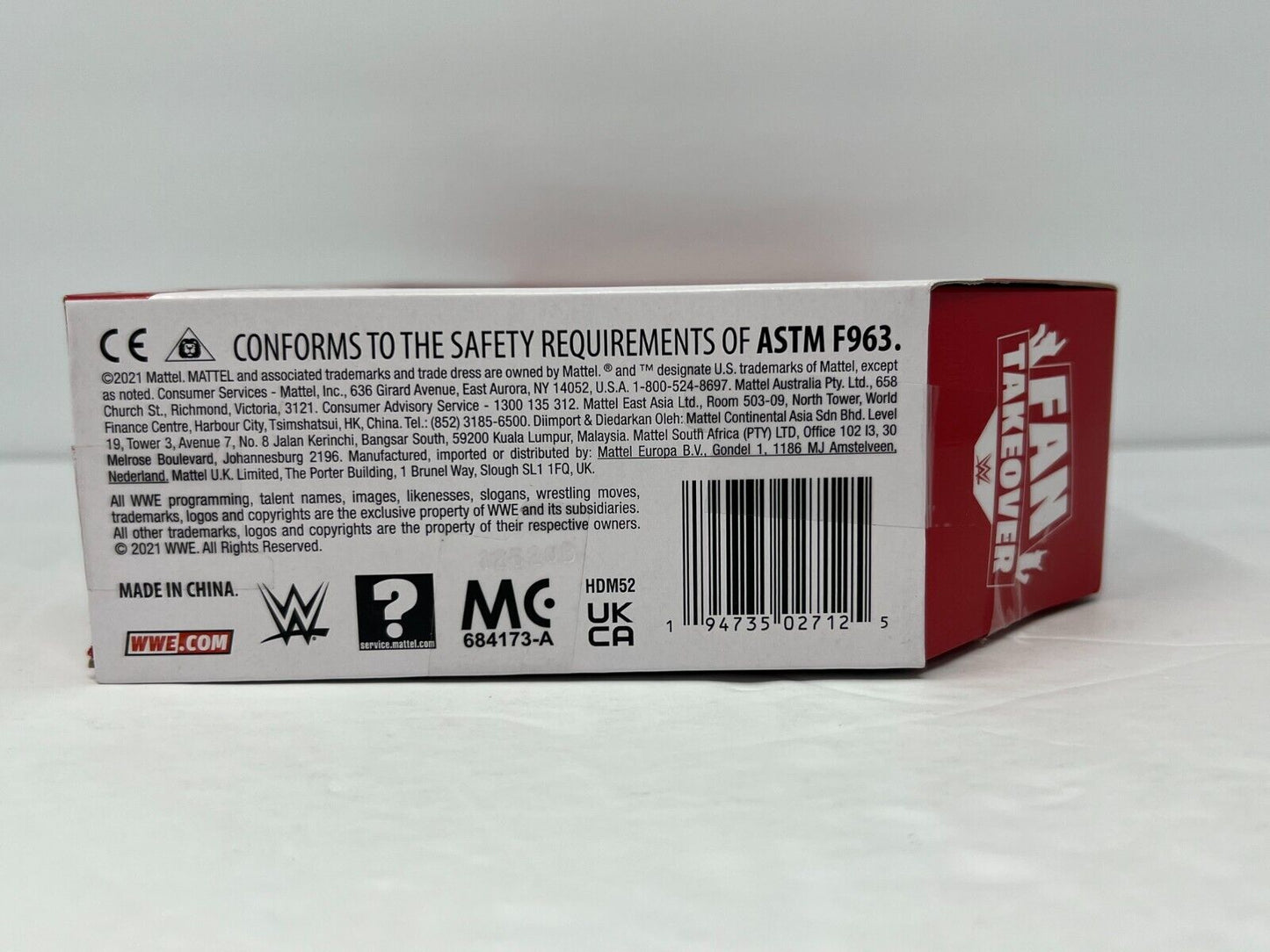 WWE Triple H DX Ultimate Edition Fan Takeover Action Figure Mattel Toys