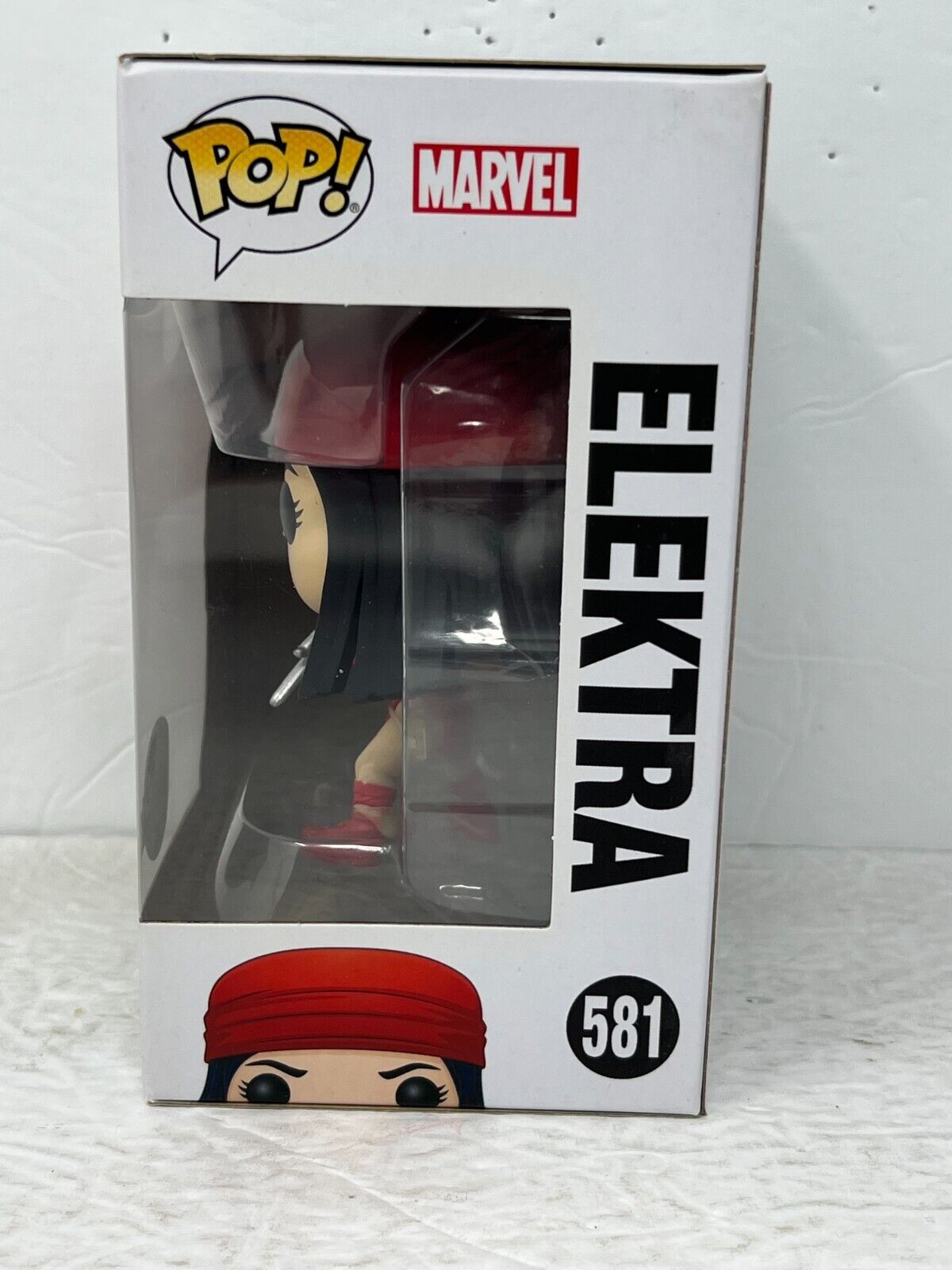 Funko Pop! Marvel 80 Years #581 Elektra Special Edition Bobble-Head Vaulted