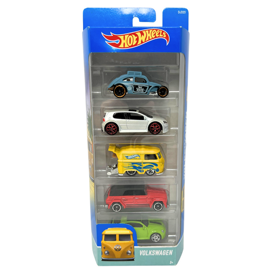 Hot Wheels Volkswagen 5-Car Gift Set 1:64 Diecast