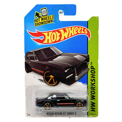 Hot Wheels HW Workshop Nissan Skyline HT 2000GT-X JDM 1:64 Diecast