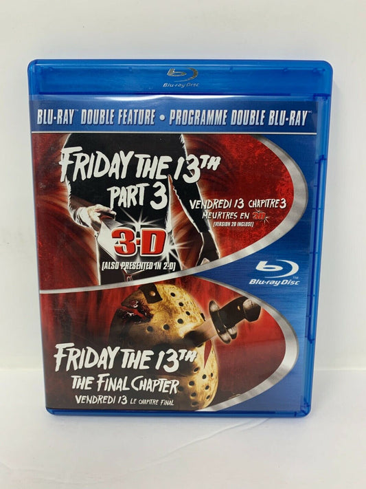 Friday the 13th 2-Movie Collection (Blu-ray, 2013) Horror Good Condition!!!