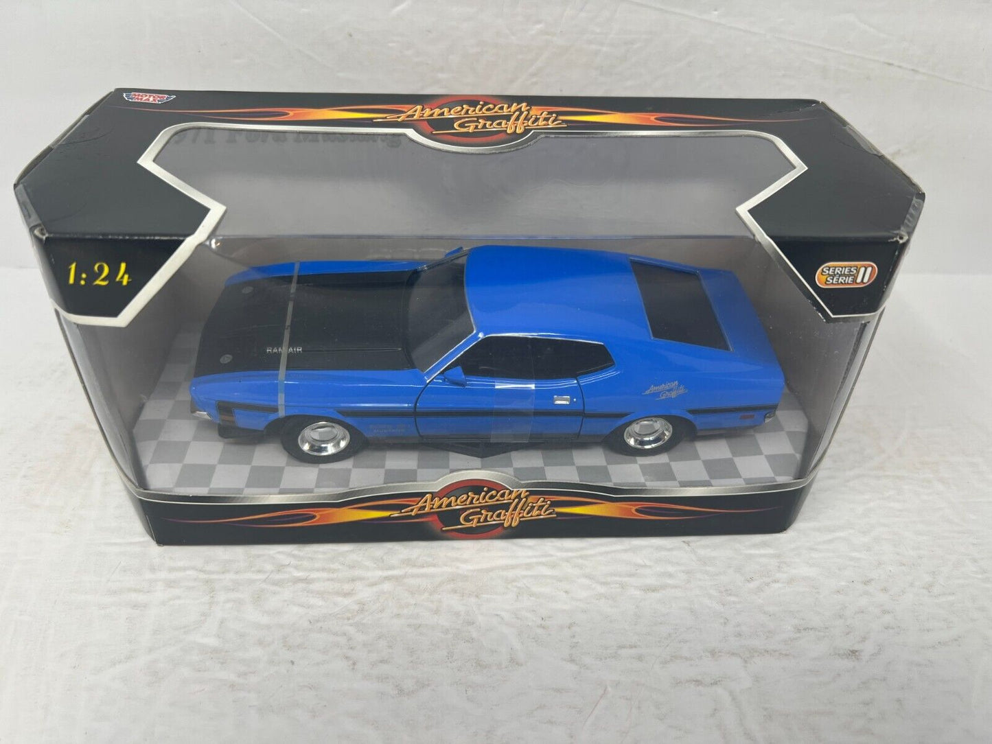 Motormax American Graffiti 1971 Ford Mustang Boss 351 1:24 Diecast