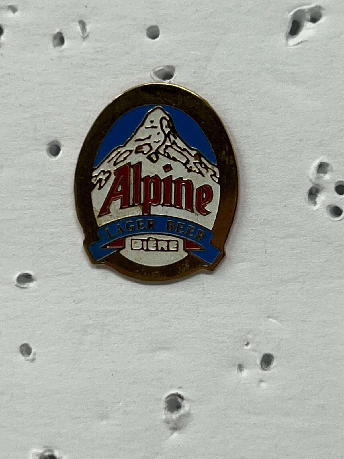 Alpine Lager Beer & Liquor Lapel Pin