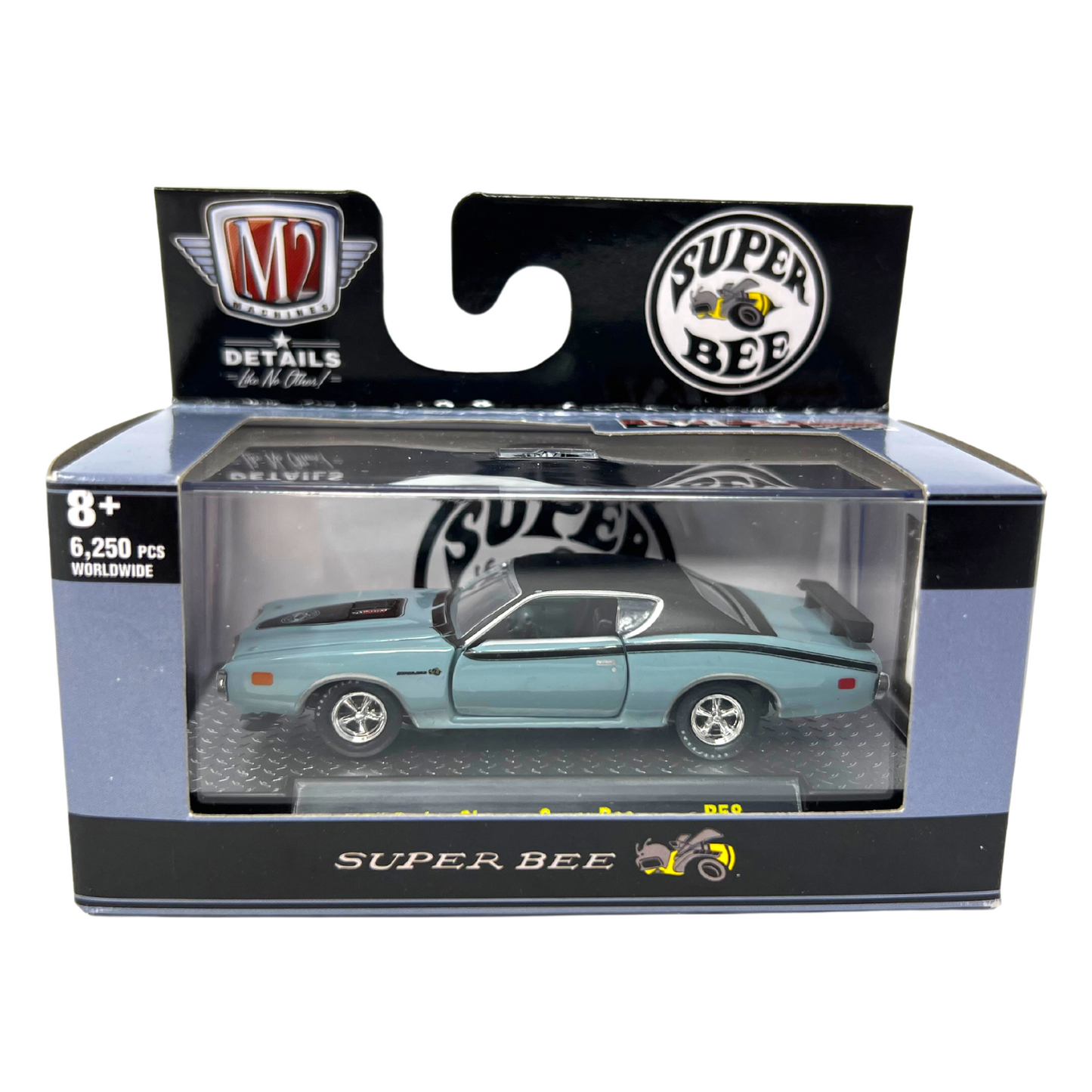 M2 Machines Super Bee 1971 Dodge Charger Super Bee R58 1:64 Diecast