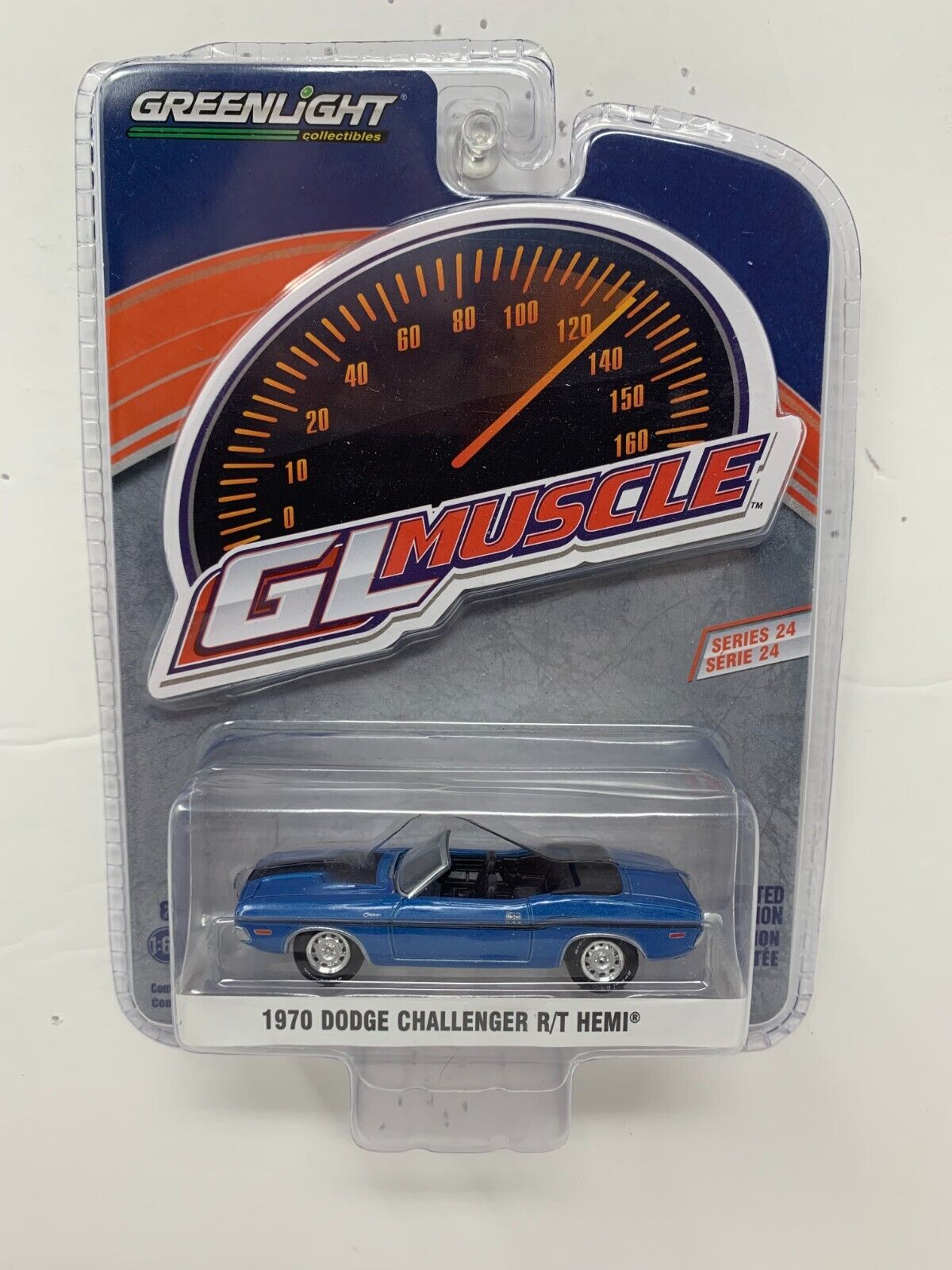 Greenlight GL Muscle Series 24 1970 Dodge Challenger RT Hemi 1:64 Diecast