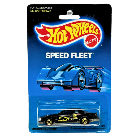 Hot Wheels Speed Fleet Thunderburner Black Knight Fantasy Cars 1:64 Diecast